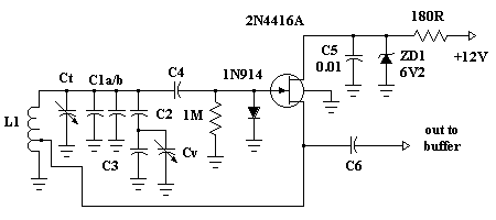 schematic circuit of a hartley oscillator