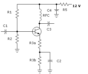 amplifier with a choke as the load