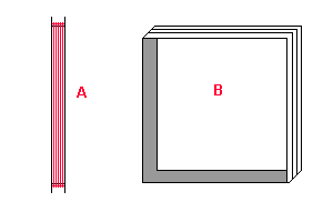 loop antenna constructed in a piece of aluminium channel