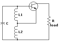 schematic of a hartley oscillator